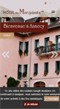 Mobile Screenshot of hoteldesmarquisats.com